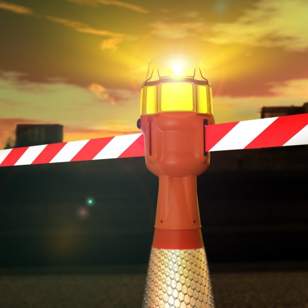 safety light cone topper