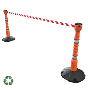 9m free standing retractable barrier kit (KIT10)